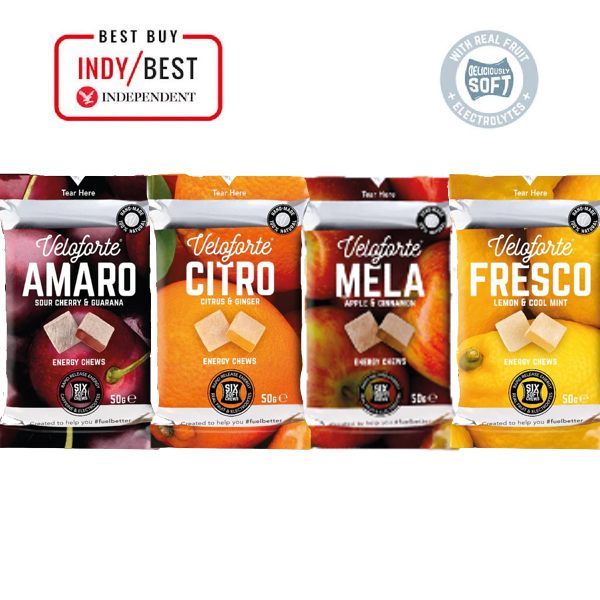 Nutri-bay | VELOFORTE - Cubos Natural Energy Chews - Pacote de Descoberta