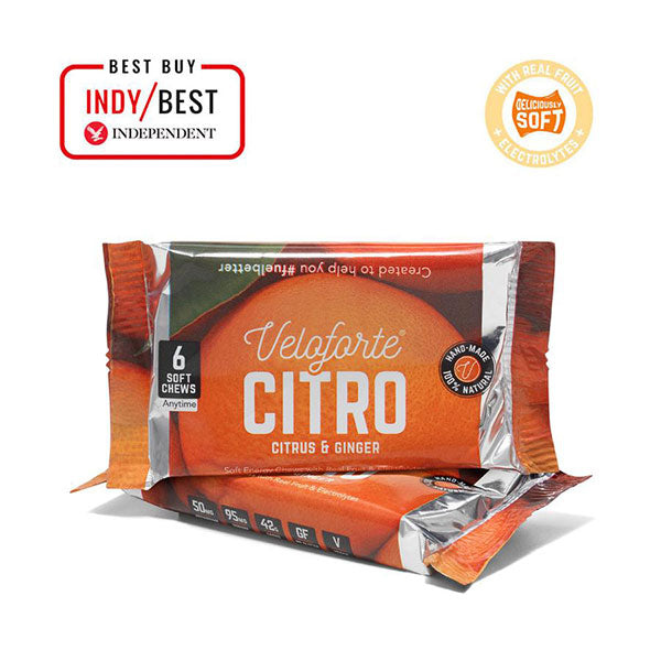 Nutri-bay | VELOFORTE Citro Natural Energy Chews Citrus and Ginger