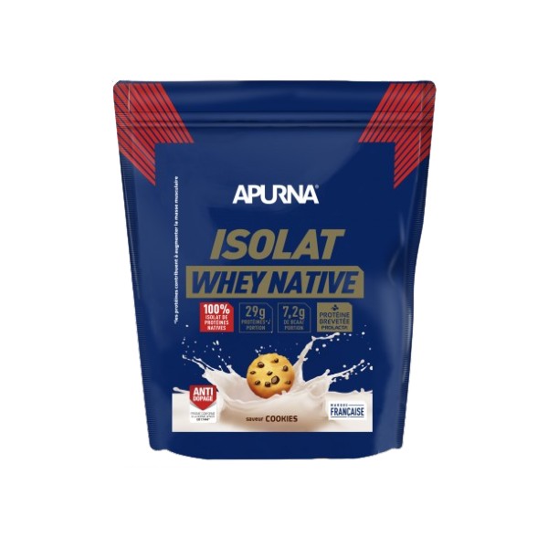 Apurna Isolat Whey Native (720g) - Cookies & Cream