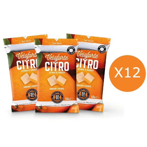 Veloforte Energy Chews (12x50g) Pack - Goût au choix